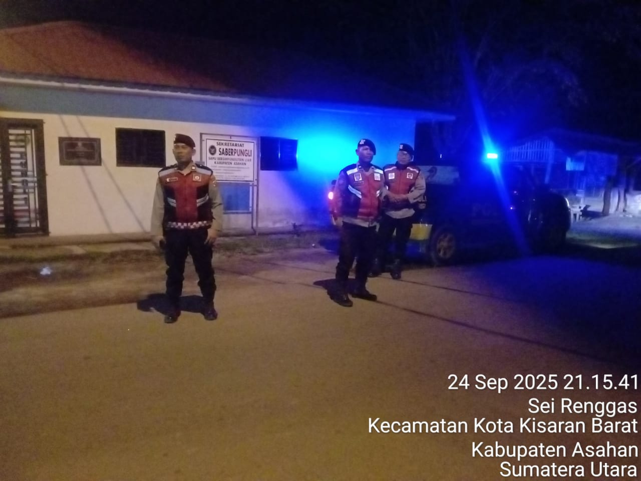 Polres Asahan Tingkatkan Patroli Perintis, Cegah Premanisme dan Kejahatan Jalanan di Kota Kisaran