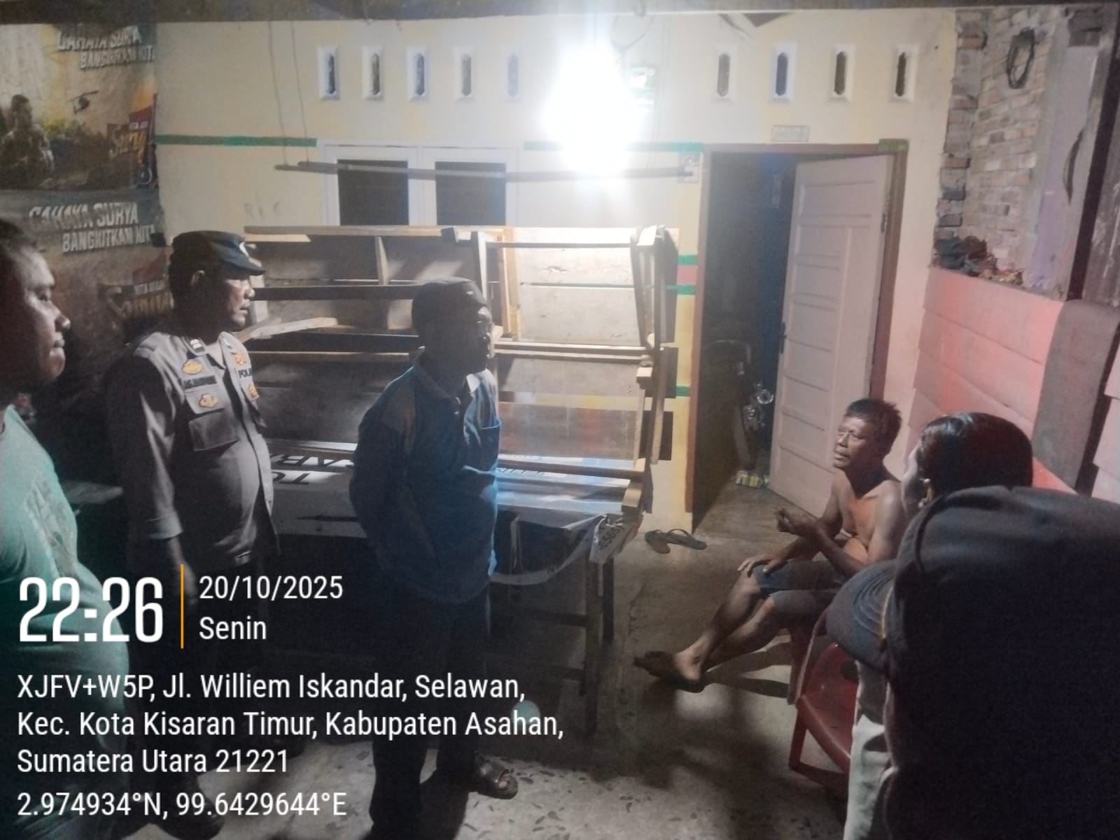 Polres Asahan Gerak Cepat Tanggapi Laporan Pengancam Melalui Call Center 110